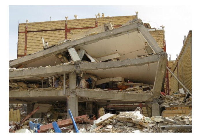 تخریب ساختمان در زلزله کرمانشاه